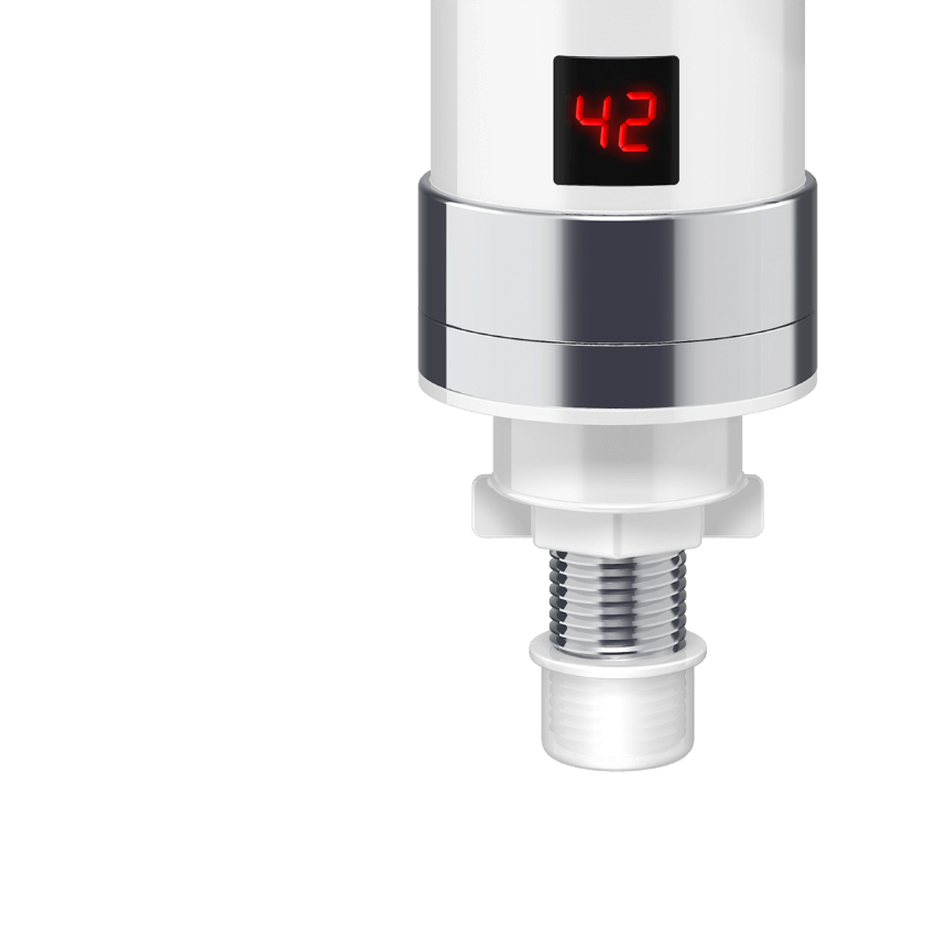 Thermex FOCUS 3000 átfolyós elektromos vízmelegítő csaptelep és tusolófej (3 kW)