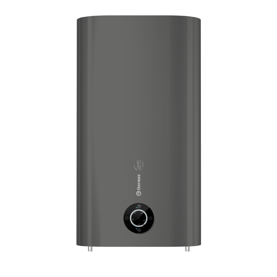 THERMEX SEANO Smart 100 - extra lapos elektromos vízmelegítő (100 l - 1,8 kW - antracit - B energiaosztály)