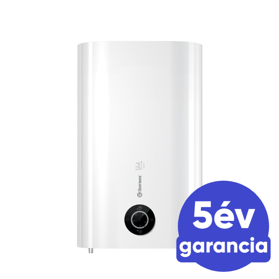 THERMEX VERLO Smart 50 - extra lapos elektromos vízmelegítő (50 l - 1,8 kW - fehér - B energiaosztály)