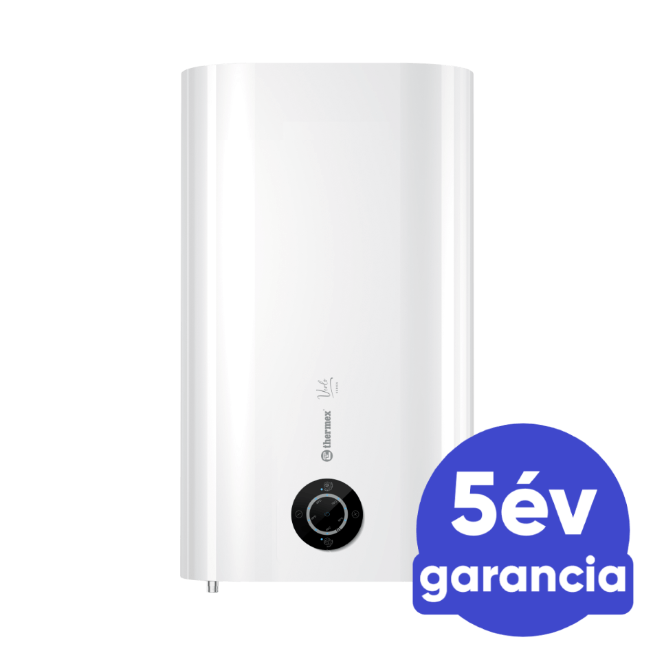 THERMEX VERLO Smart 80 - extra lapos elektromos vízmelegítő (80 l - 1,8 kW - fehér - B energiaosztály)