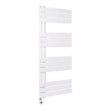 WENTOREX Asymmetric Electric 700 Watt elektromos törölközőszárítós radiátor (fehér / 500 mm)