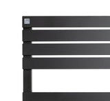WENTOREX Piatto Electric Top 750 W alum. elektromos törölközőszárítós radiátor (fekete/550 mm)