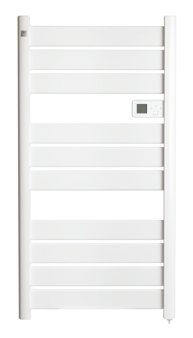 WENTOREX Piatto Electric 500 W alum. elektromos törölközőszárítós radiátor (fehér / 550 mm)