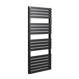 WENTOREX Piatto Electric Top 750 W alum. elektromos törölközőszárítós radiátor (fekete/550 mm)