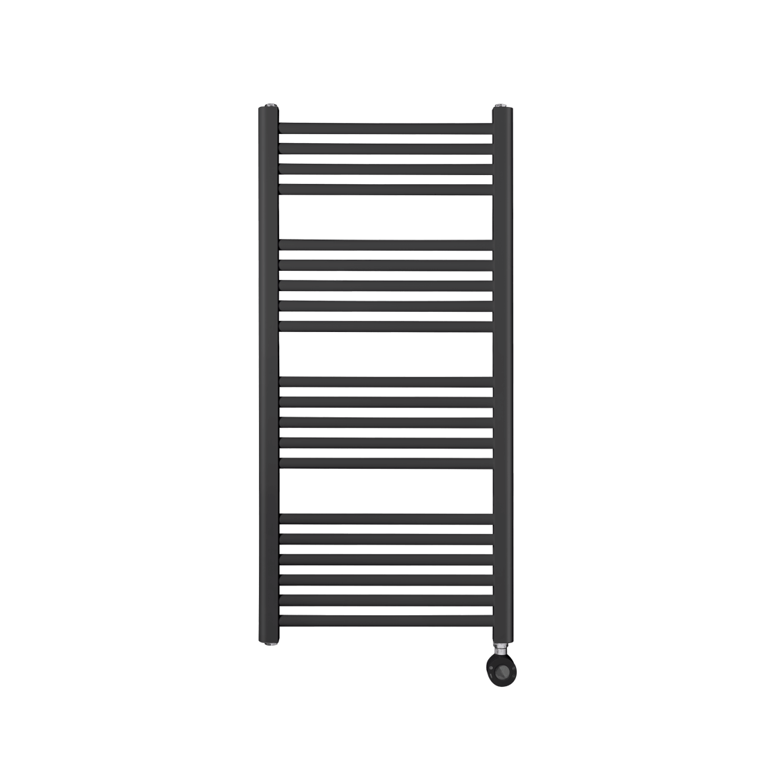 WENTOREX Tolla Electric 700 Watt elektromos törölközőszárítós radiátor (fekete / 500 mm)
