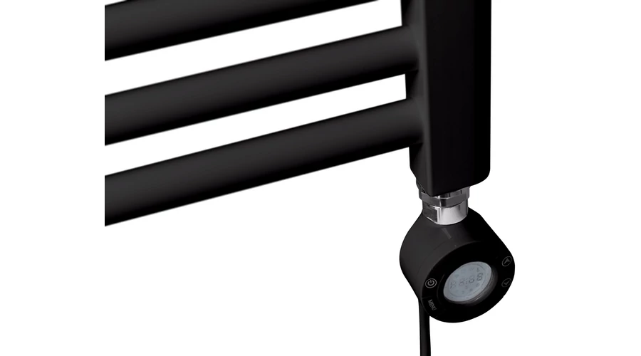 WENTOREX Tolla Electric 400 Watt elektromos törölközőszárítós radiátor (fekete / 500 mm)