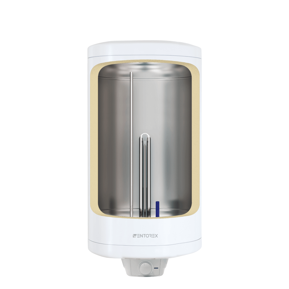 WENTOREX White IEWHd 100 rozsdamentes elektromos vízmelegítő (100 liter / 2 kW / Ø454 mm)
