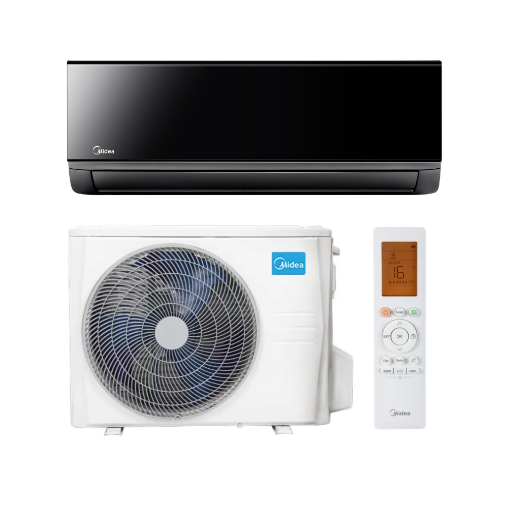 Midea MG2X-09-BL-SP MG2X-09-SP Xtreme Save oldalfali split R32, 2,6 kW,