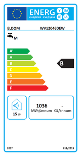 ELDOM Eureka SD-120 Smart WiFi - csökkentett szervizigényű elektromos vízmelegítő (120 liter / 2 kW / 462 mm Ø)