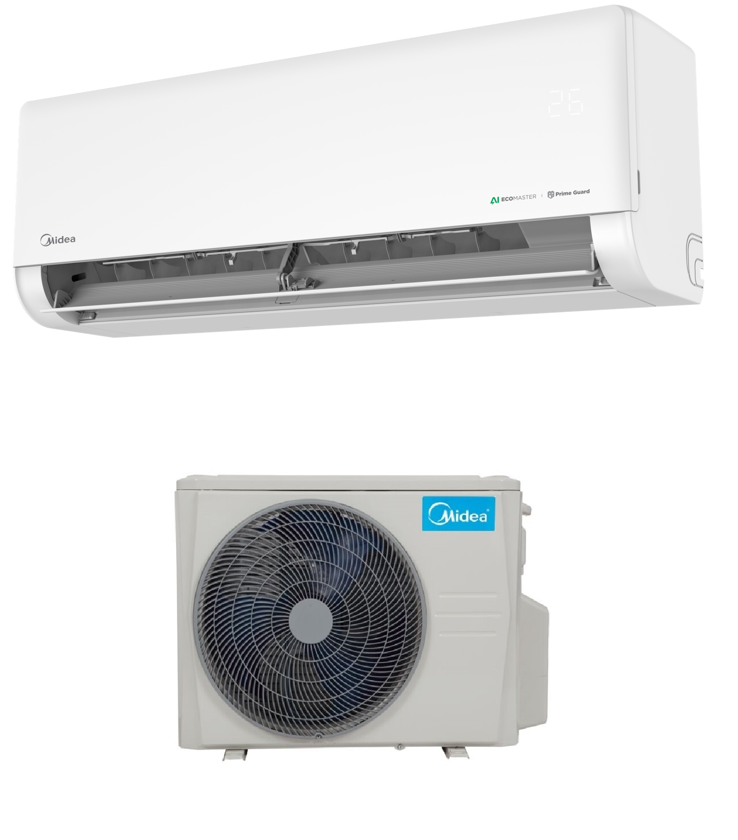 Midea SOL-24-SP Solstice oldalfali split (R32, 7,1 kW)