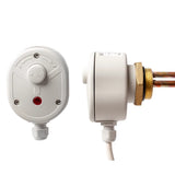 UNIVAL elektromos fűtőbetét termosztáttal 6/4" (galvanizált / 2 kW / 230V)